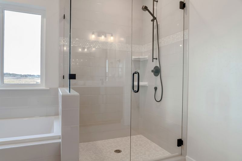 Walk-In Shower with Glass Doors